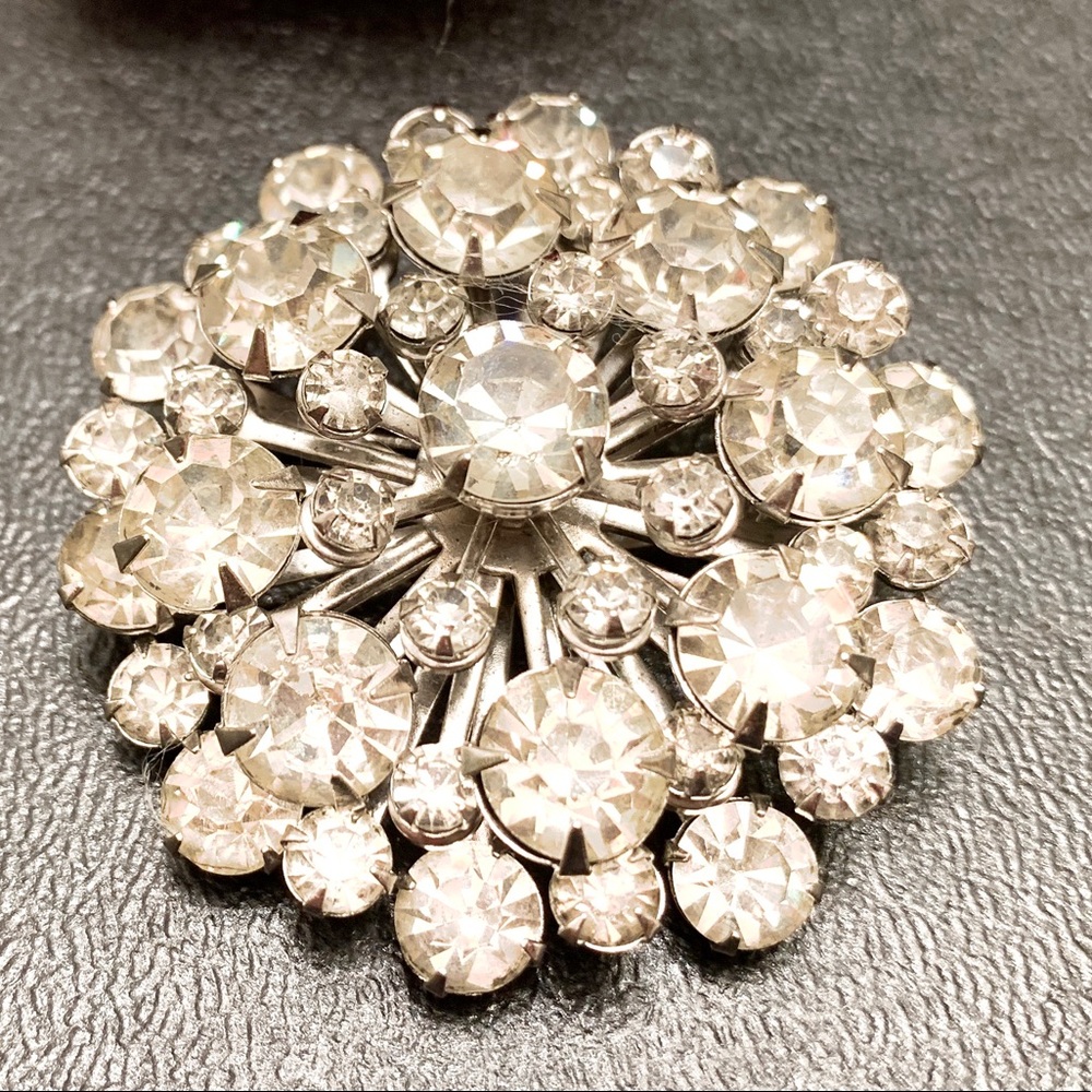 Vintage Coro Rhinestone - Picture 2 of 8